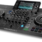 Denon DJ SC LIVE 4 - Standalone DJ Controller, 4-Channel Mixer, Amazon Music Unlimited Streaming, Wi-Fi,